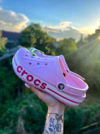 Кроксы Crocs оригинальные розовые