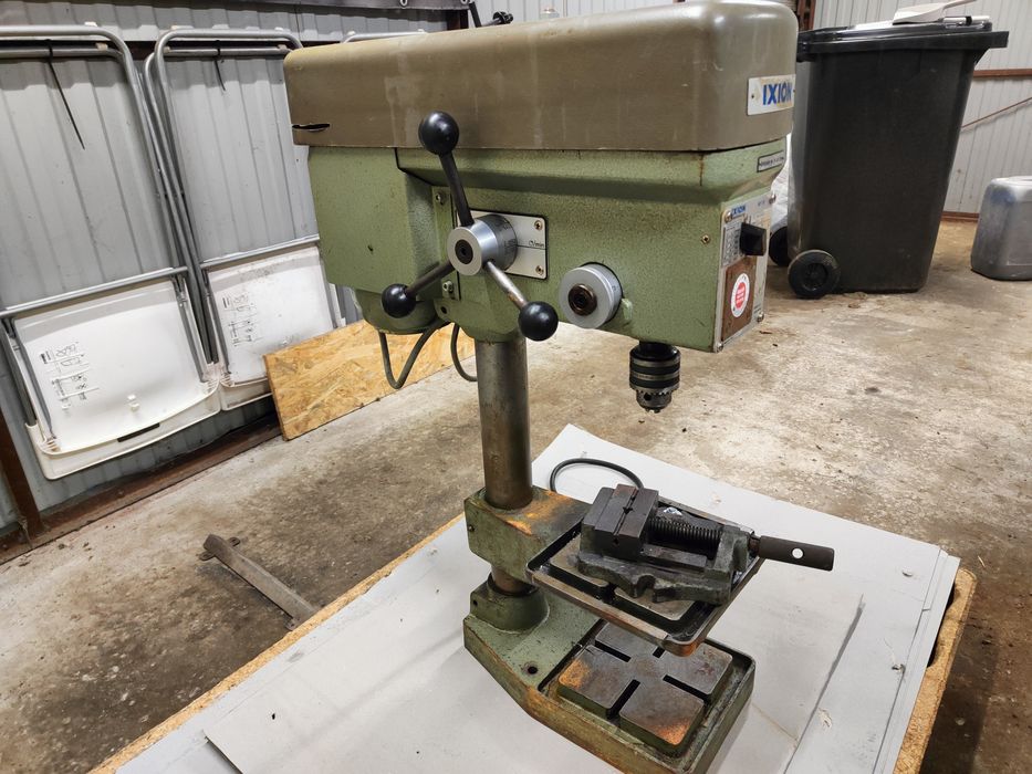 Wiertarka stołowa Ixion BT 13 przekładnia bezstopniowa