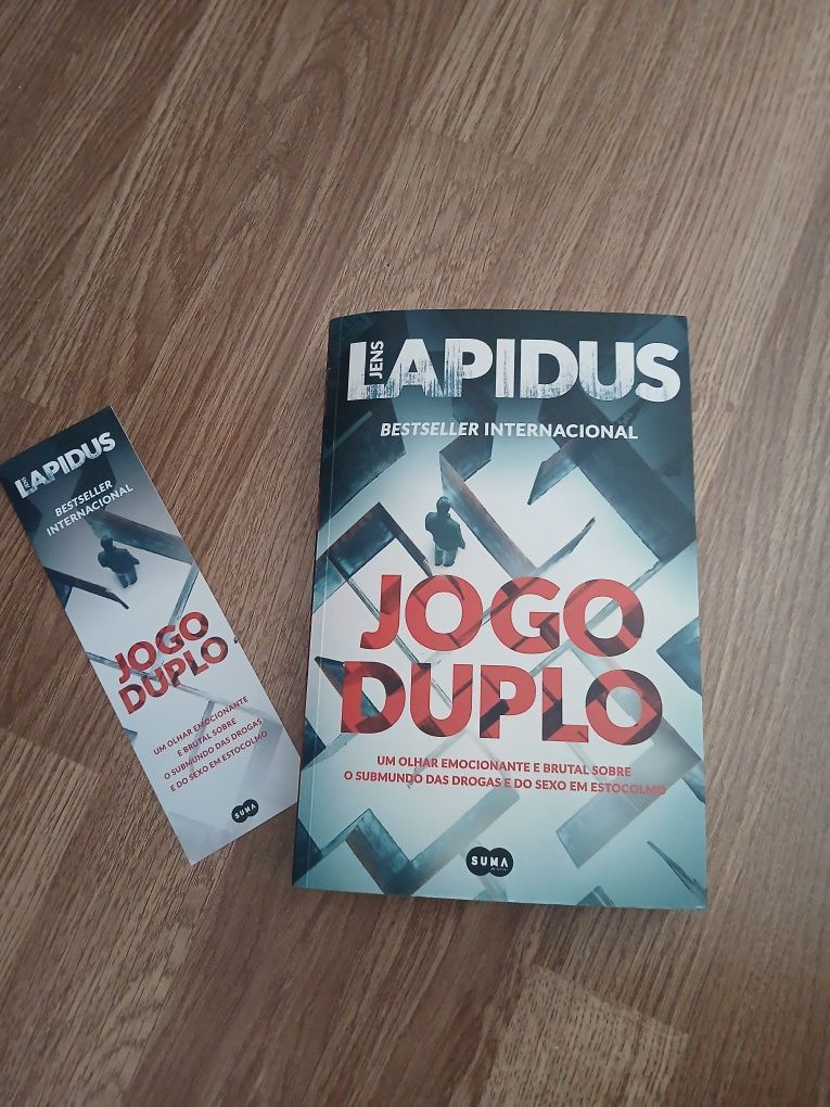 Livro " Jogo Duplo" de Jens Lapidus