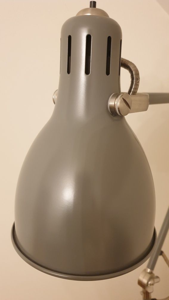 Lampa do czytania podłogowa szara ikea + GRATIS arod