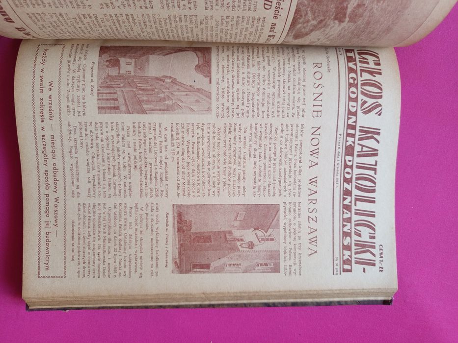 Zestaw gazet rocznik
