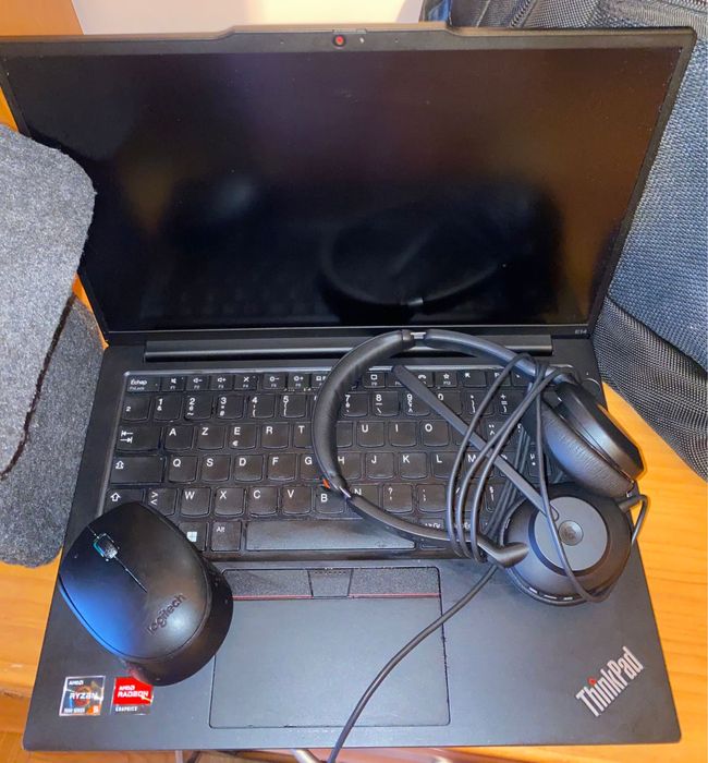 Laptop LENOVO L14 GEN 5 AMD (Preto - 16 GB RAM - 512 GB SSD -