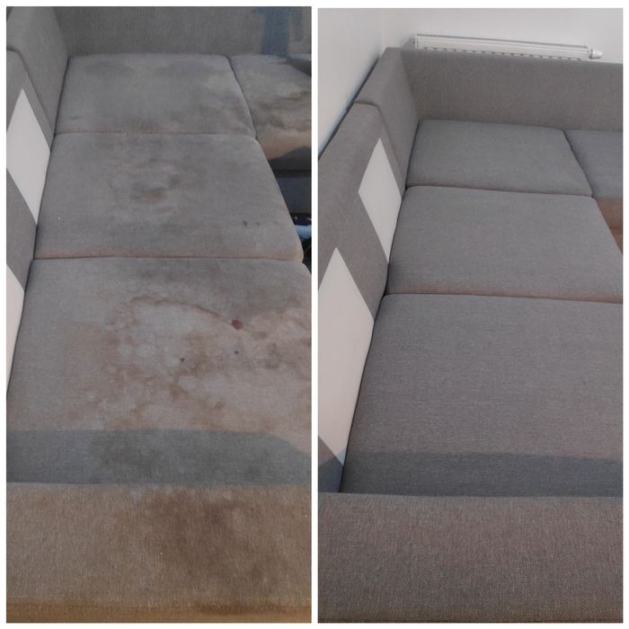 Pranie czyszczenie tapicerki meblowej narożnika kanapy cały powiat