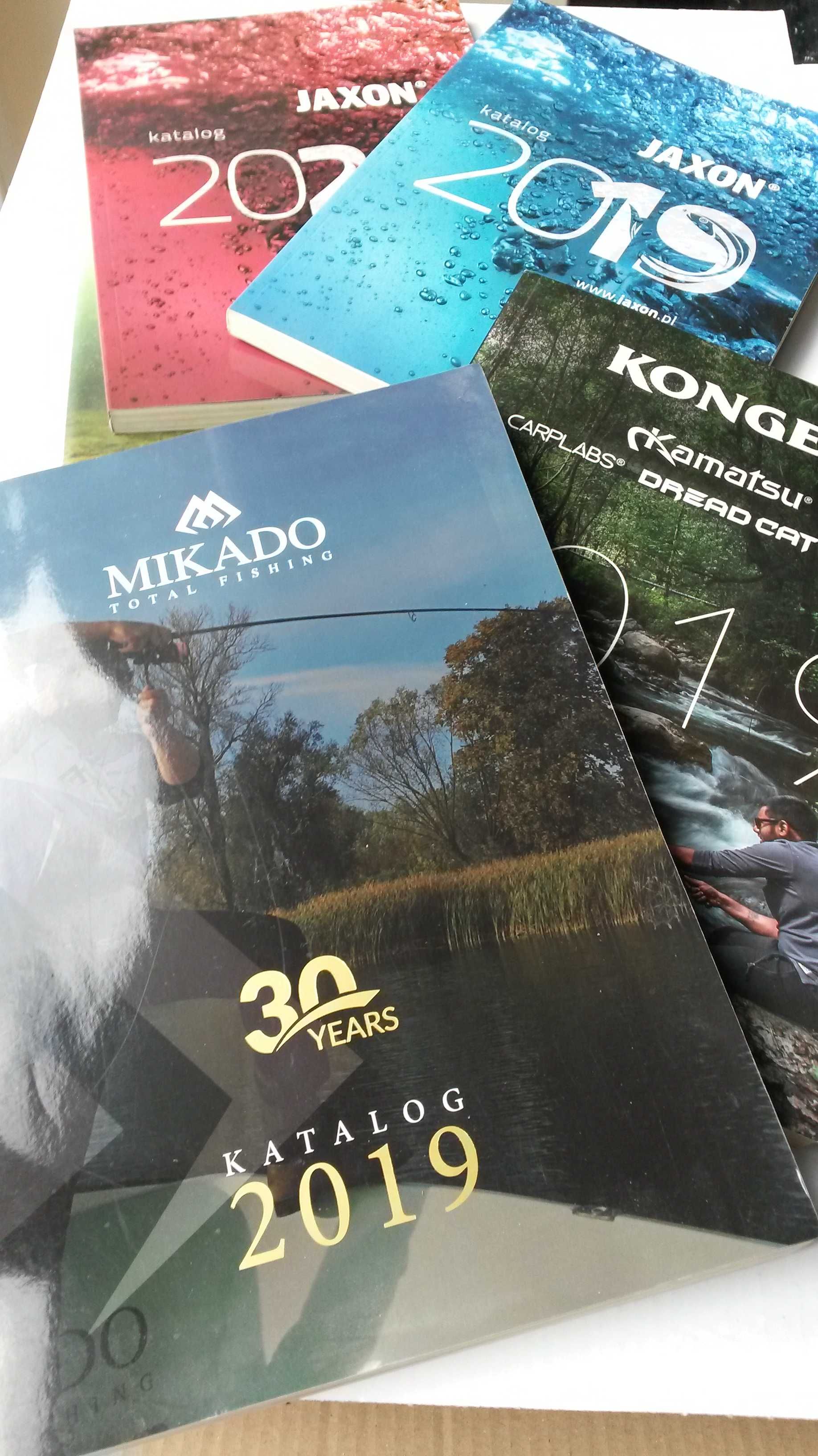 Wędkarstwo wędkowanie katalog Mikado Konger Jaxon Meus