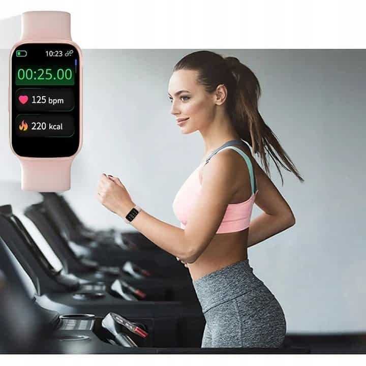 SMART WATCH wodoodporny zegarek SMARTWATCH SpO2, kroki, treningi