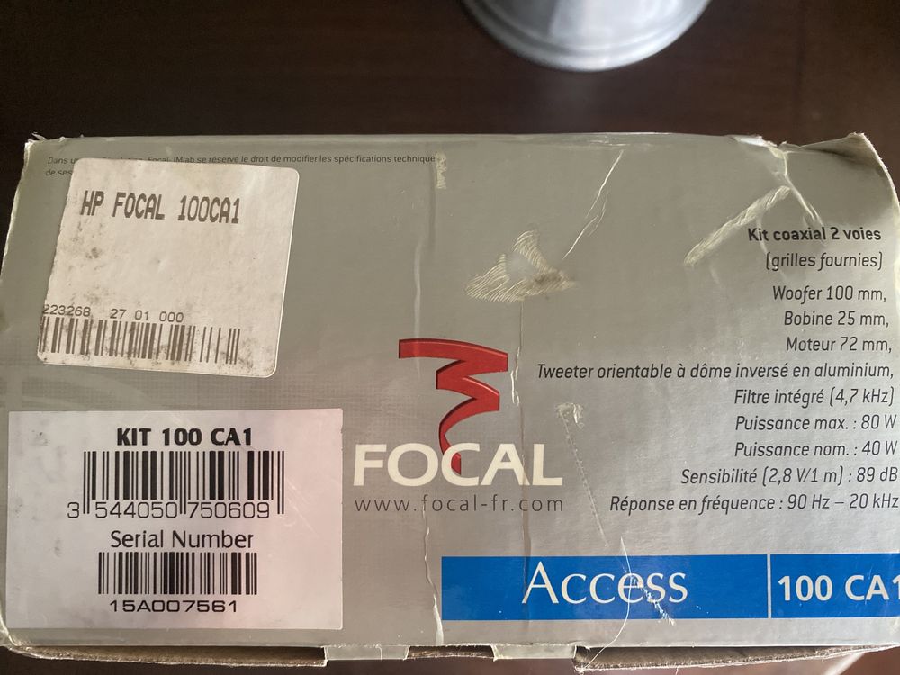 Colunas focal access 100 CA1