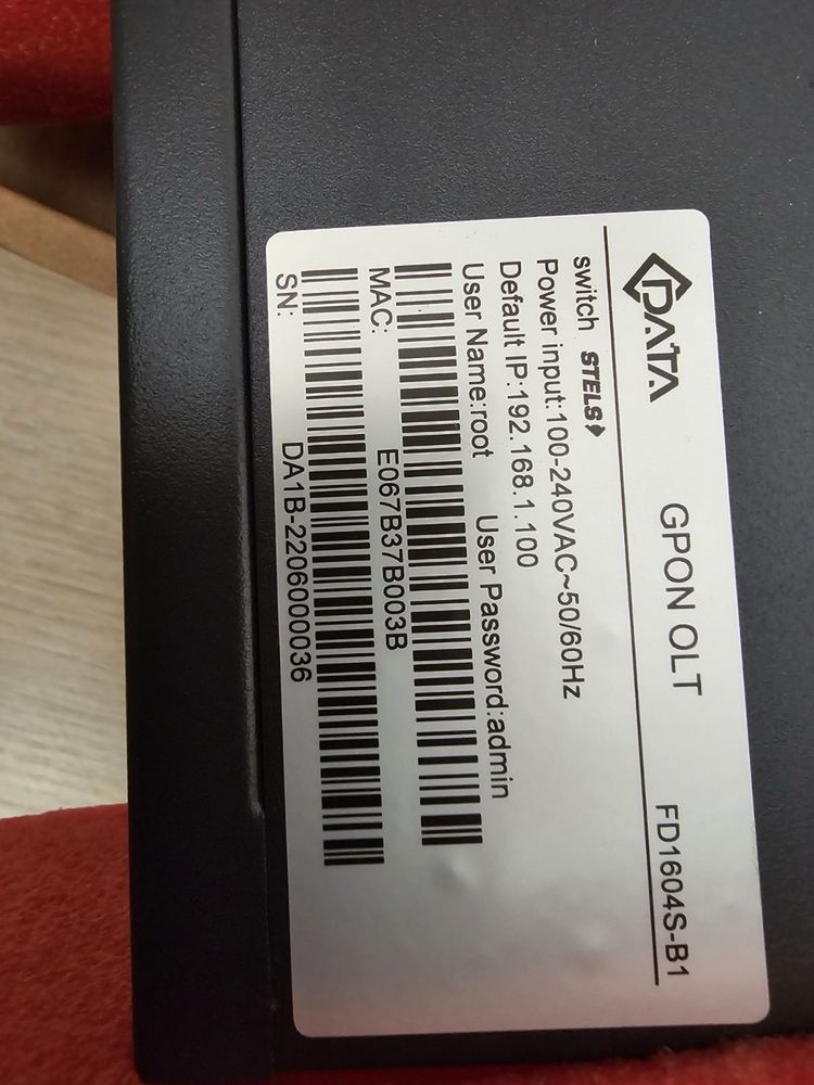 Продам EPON/GPON OLT C-DATA (STELS) 1104 1108 1204 1208 1604 1608