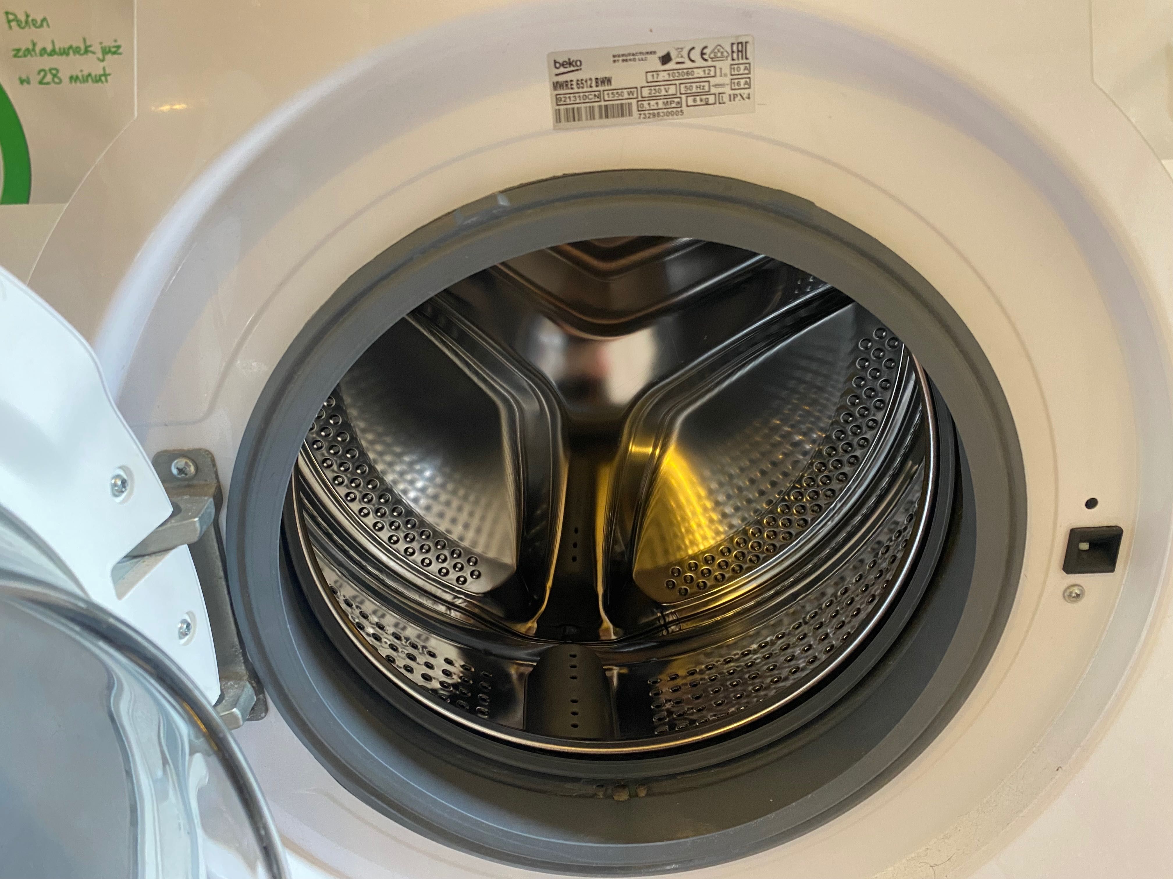Pralka 6 kg Beko MWRE 6512 BWW MWRE6512BWW