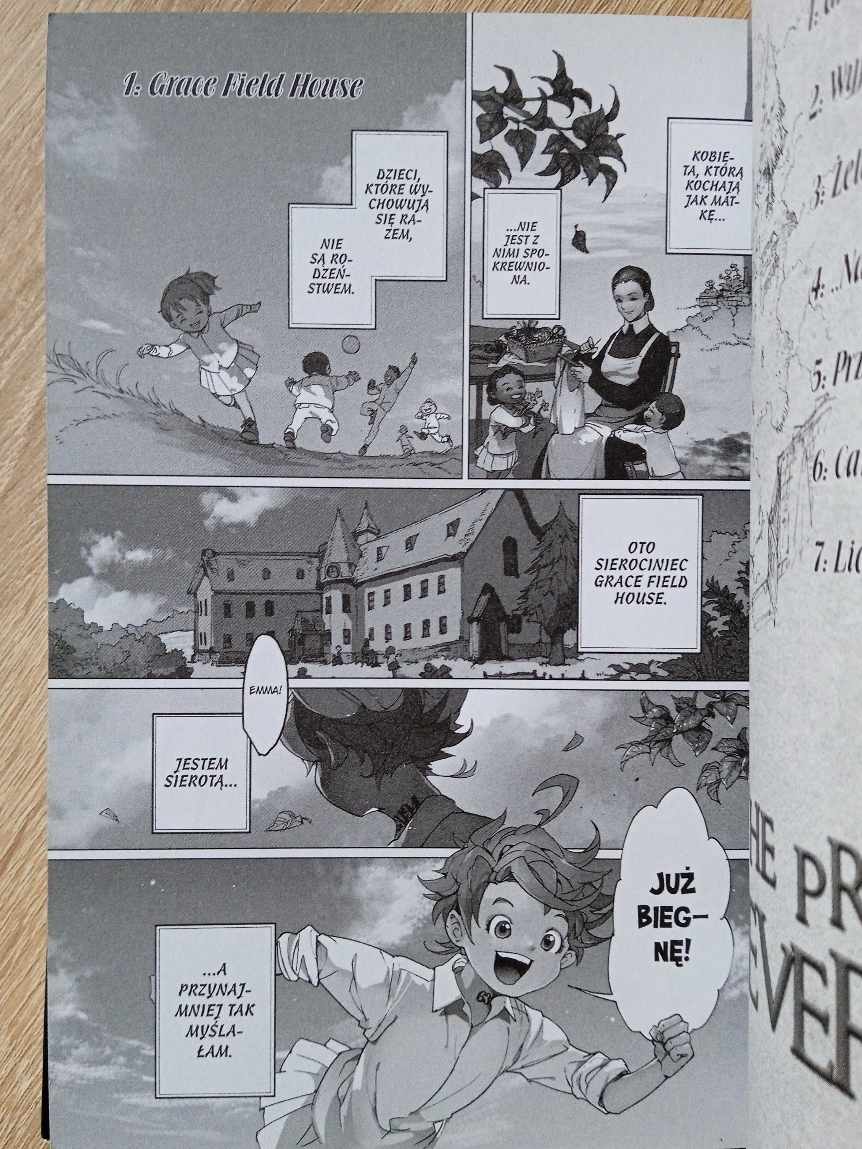 Manga The Promised Neverland - tomy 1-2