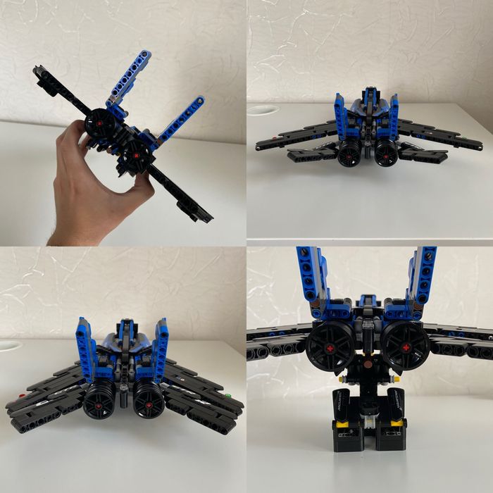 Lego Technic модель винищувача F-14 Tomcat, лего літак, оригінал,