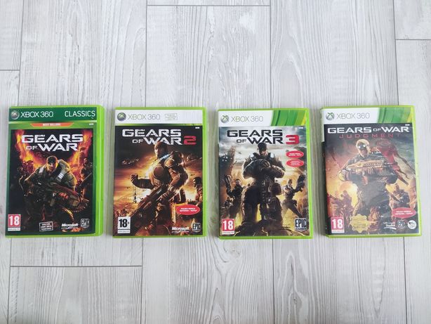 Quadrologia Gears Of War PL Xbox 360