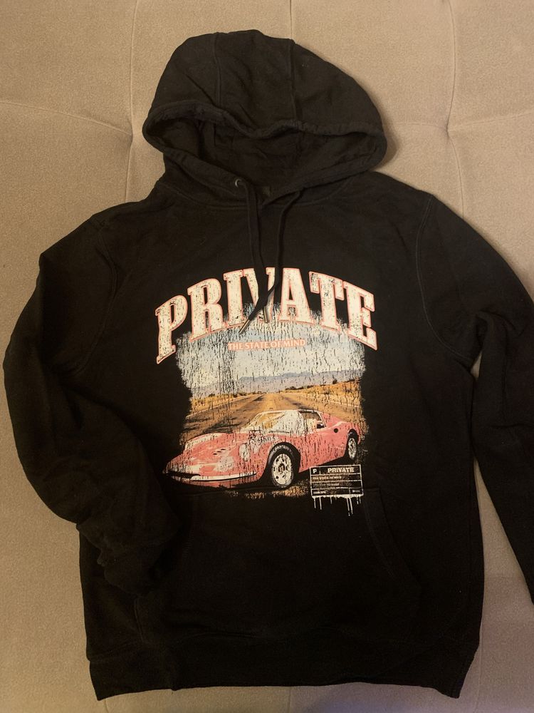 Private bluza z kapturem S