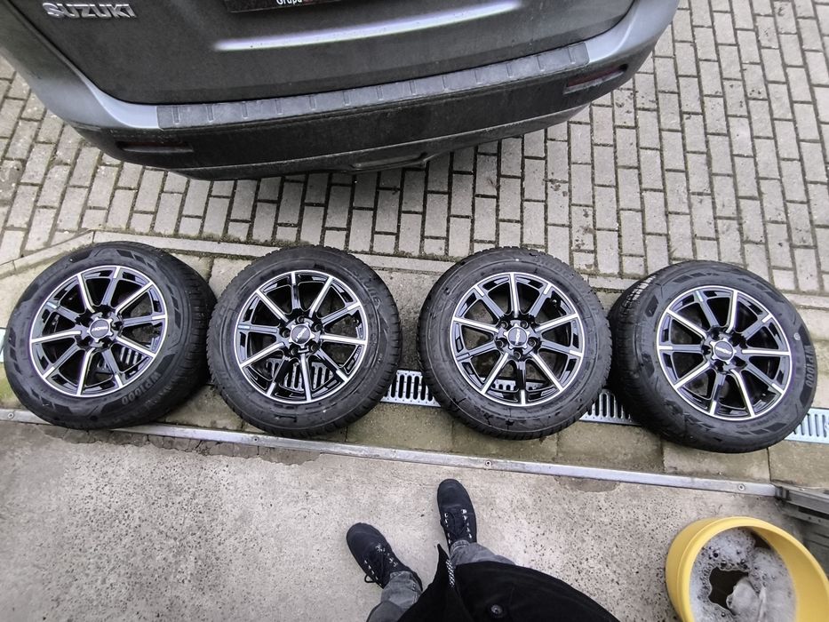 Suzuki SX4 S-cross 4 szt Ronal R60 Blue 6,5Jx16 ET45 5x114,3 205/60/16