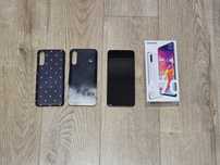Samsung A70 128GB biały + 2 obudowy - używany