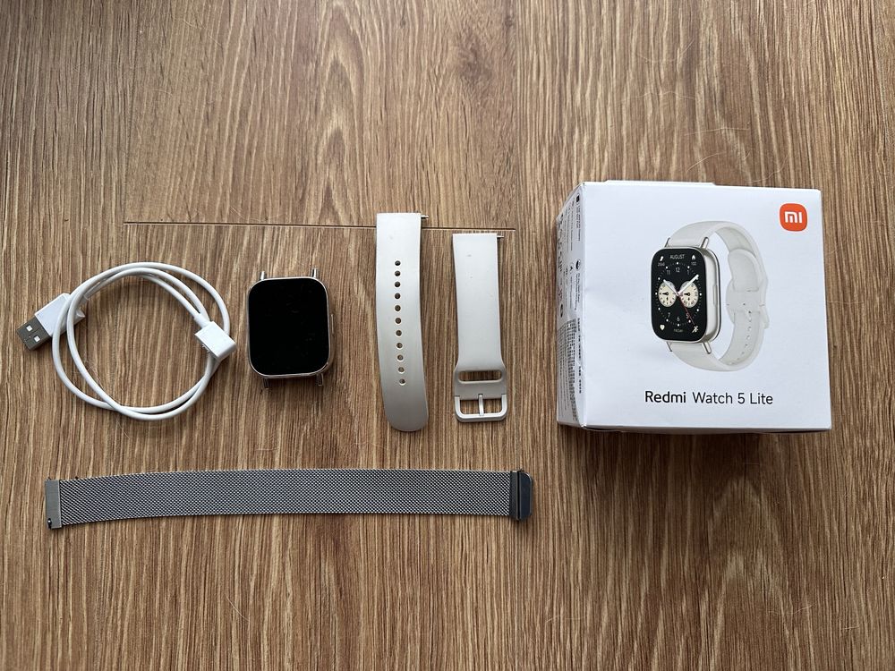Zegarek Smartwatch Redmi Watch 5 Lite + dodatkowy metalowypasek