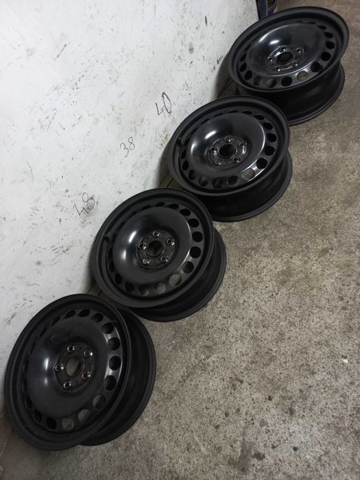 felgi stalowe ładne lekkie vw audi seat skoda passat 16" cali 5x112