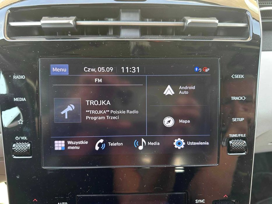 Hyundai Kona Tucson Konwersja USA / EUROPA Polskie Menu Mapa EUROPY