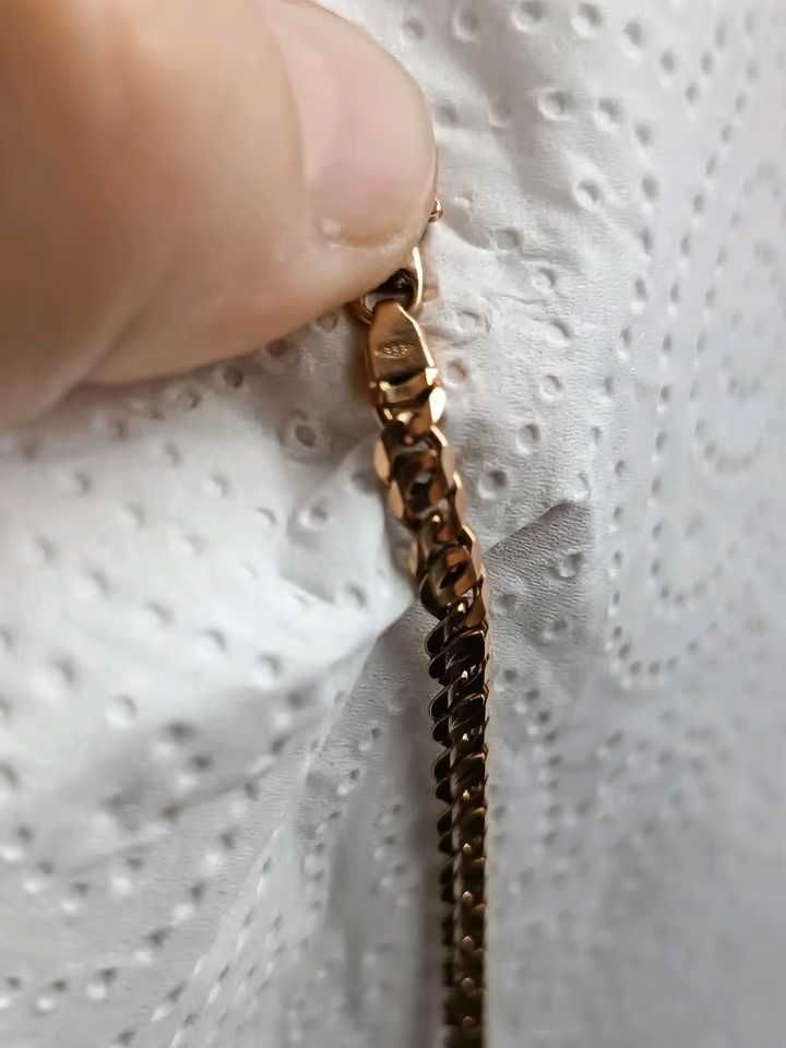 Piękna złota bransoletka 333 8k 6gr 20,5 cm dł