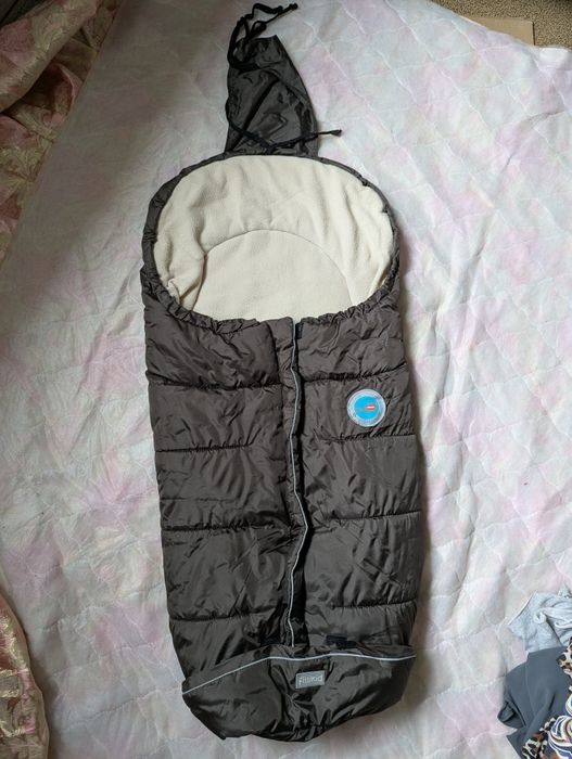 Зимовий теплий дитячий конверт в каляску