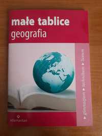 Małe tablice, geografia, pomoc naukowa