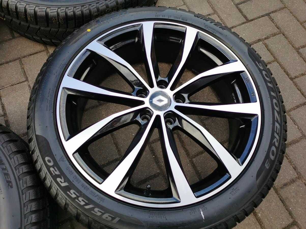 5x114.3 Koła ALU R20 Renault Scenic IV ET33 195/55 Pirelli Zimowe NOWE