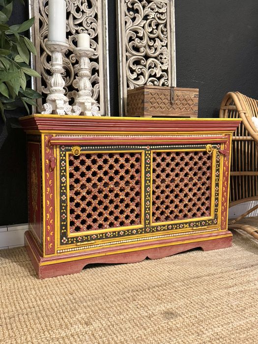 aparador, consola, armario, movel, oriental, indiano, rústico
