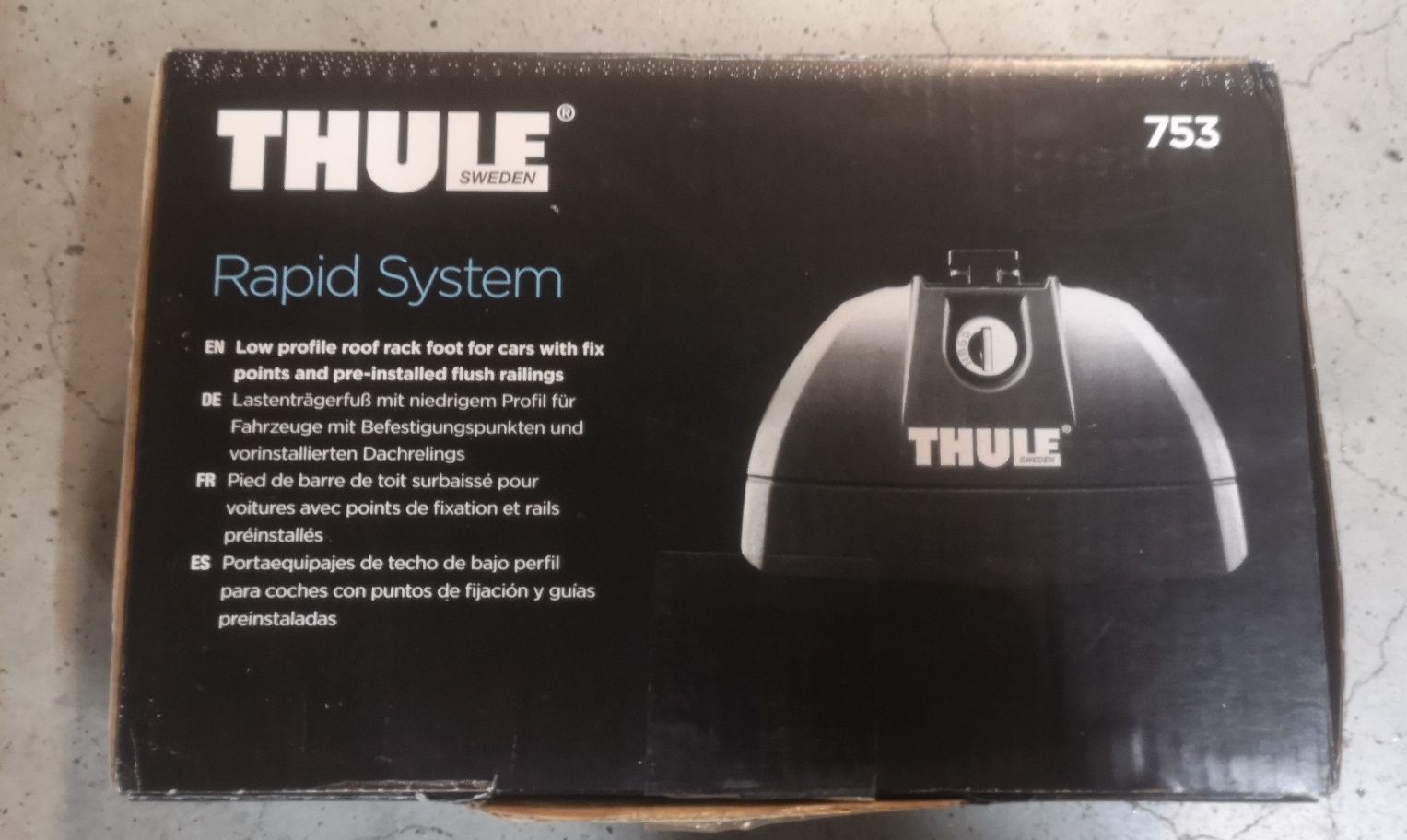 Thule Stopy Rapid Flexpoint 753 + Kit XT 4059, VW Passat Variant B8