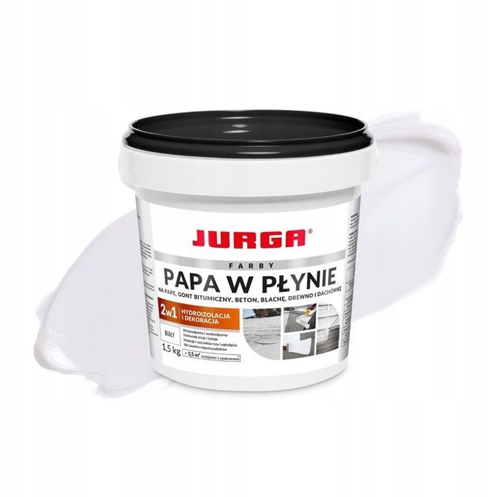 JURGA Papa w płynie 1,5kg biała