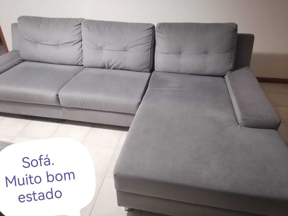 Sofá com chaiseLong
