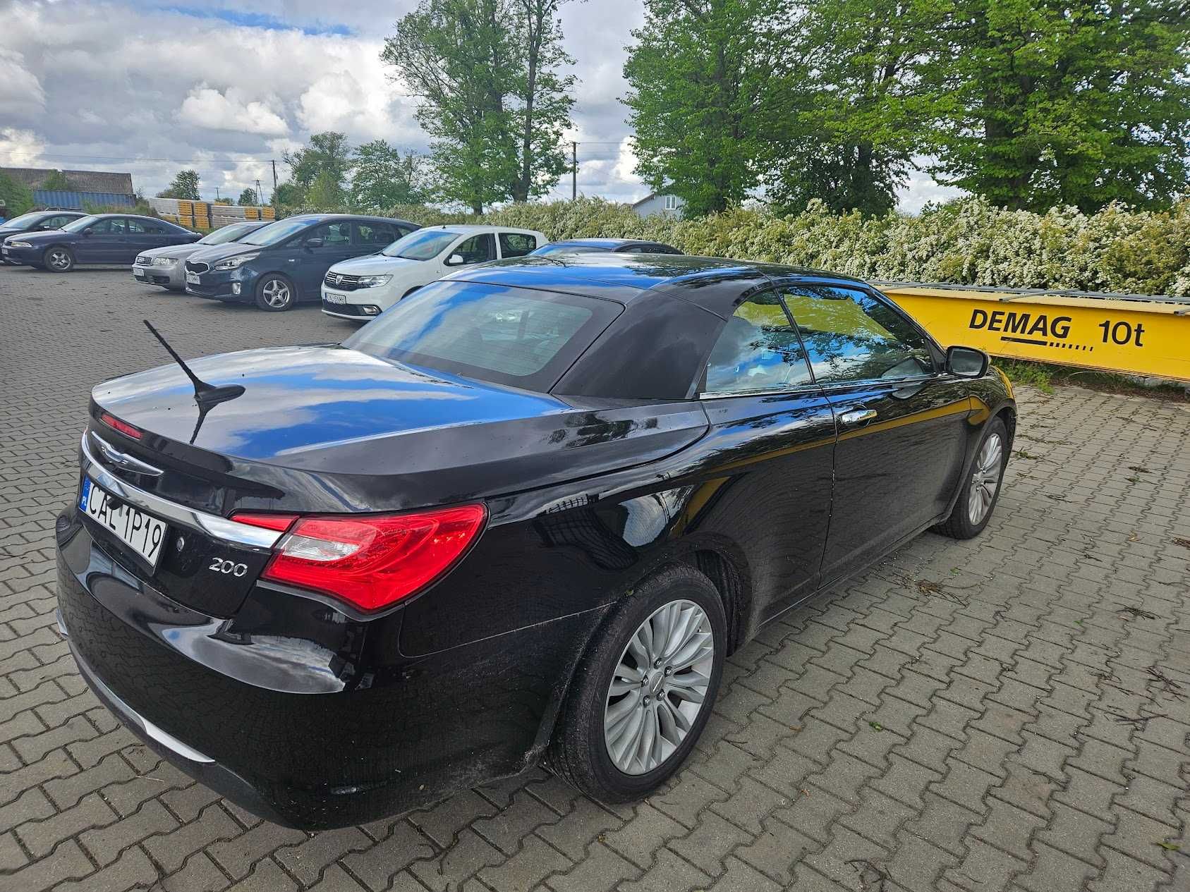 Chrysler 200 3,6 V6 Cabrio zadbany, niski przebieg