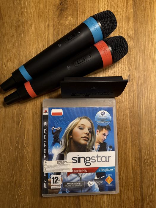 SingStar Polskie Hity PS3 z 2 mikrofonami bezprzewodowymi