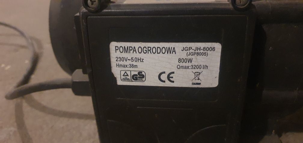 Pompa ogrodowa 800w