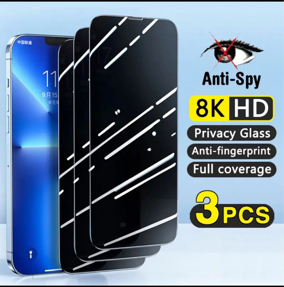 Peliculas vidro Anti-spy iphone 14 Pro max