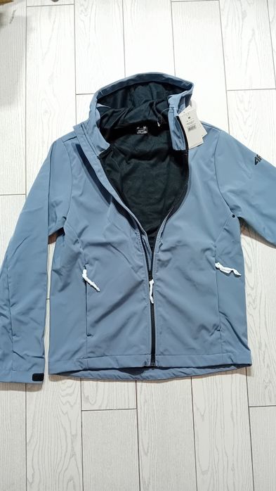 Nowa! Oryginalna 4F kurtka męska wiatroodporna M niebieska (908)