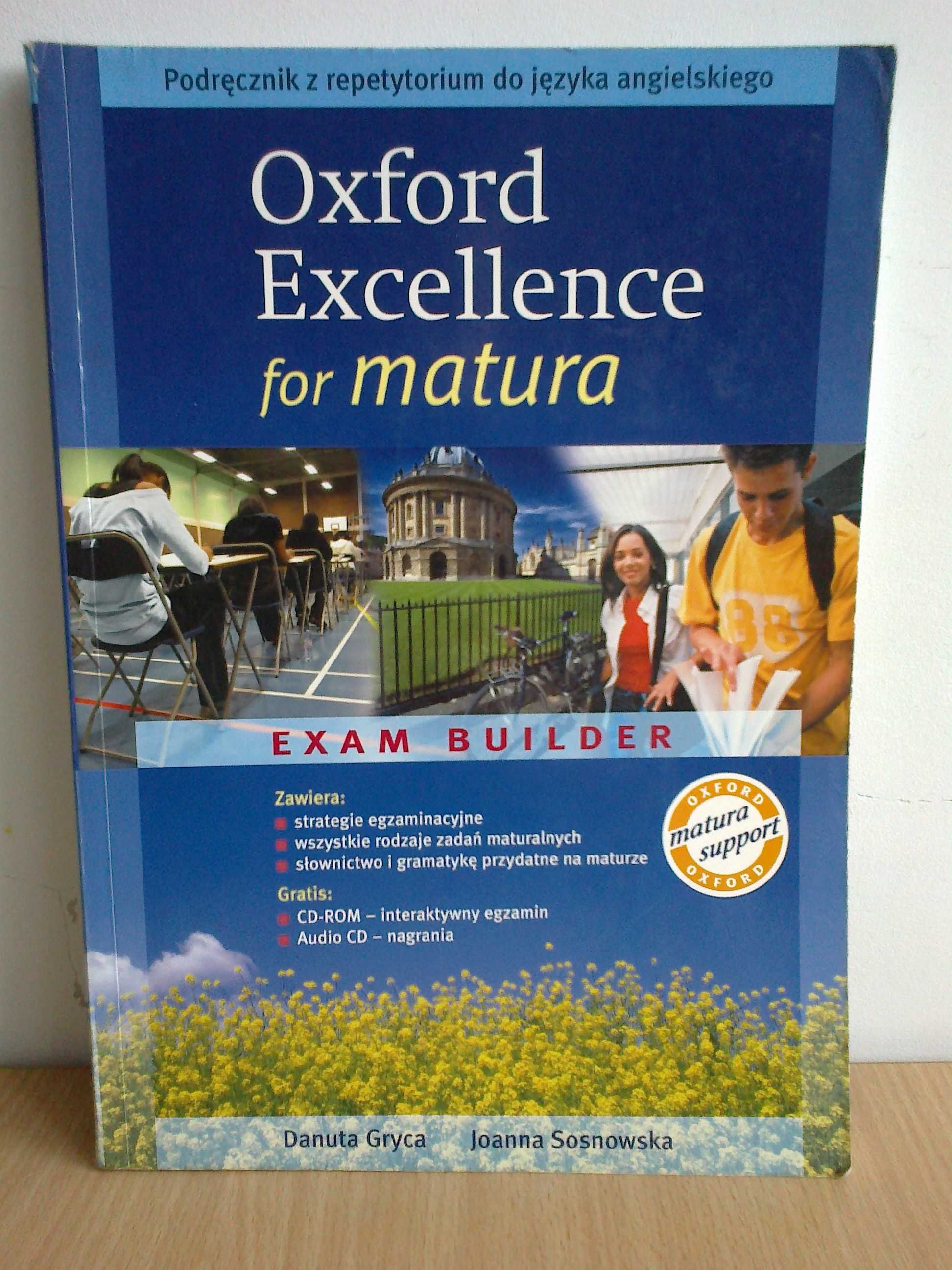 "Oxford Excellence for matura"- D. Gryca, J. Sosnowska + płyta CD