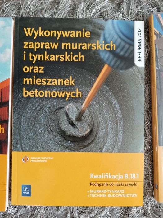 Książki do 1 klasy technikum budowlanego