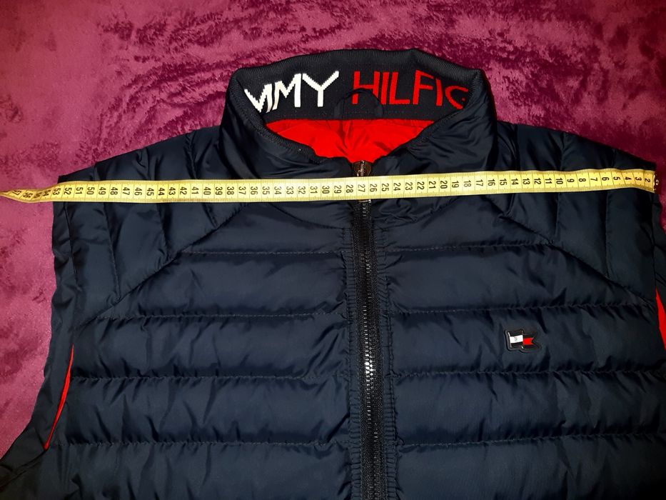Жилет пуховий  Tommy Hilfiger теплий, великого розміру 5хl