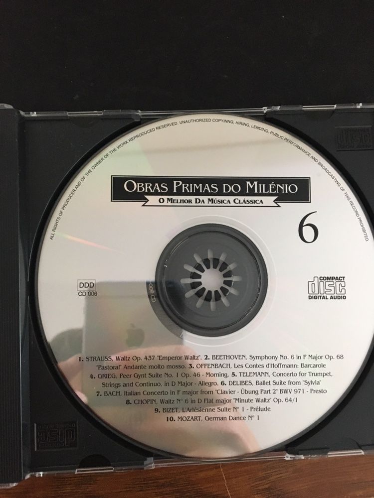 CD obras primas do milénio