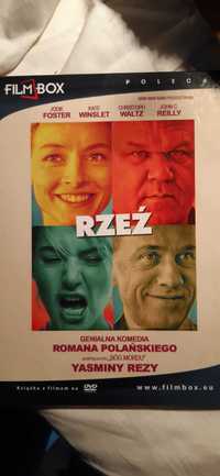 dvd rzeź film z książeczką