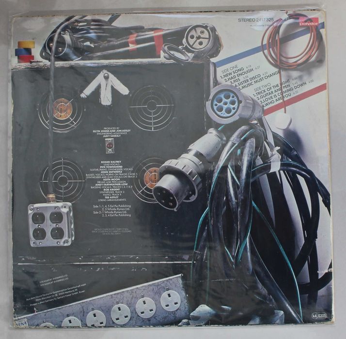 Пластинка The WHO -Who are you  Polydor 1978