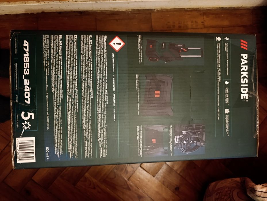 Lavadora alta pressão Parkside Lidl 1800W