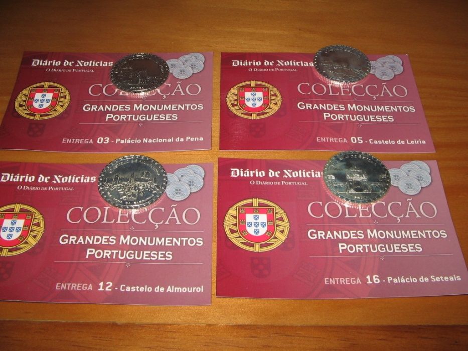 Medalhas de (Grandes Monumentos Portugueses)