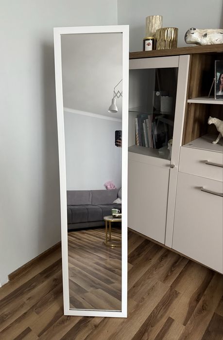 Lustro stojace biala rama Agata Meble