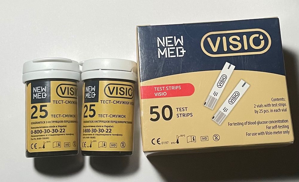 Тест-смужки VISIO NEW MED