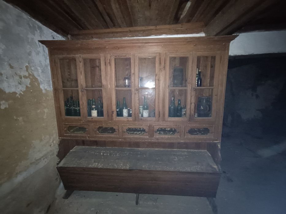 Expositor Antigo em Madeira