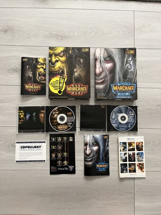 Warcraft III + Frozen Throne PC BIG BOX