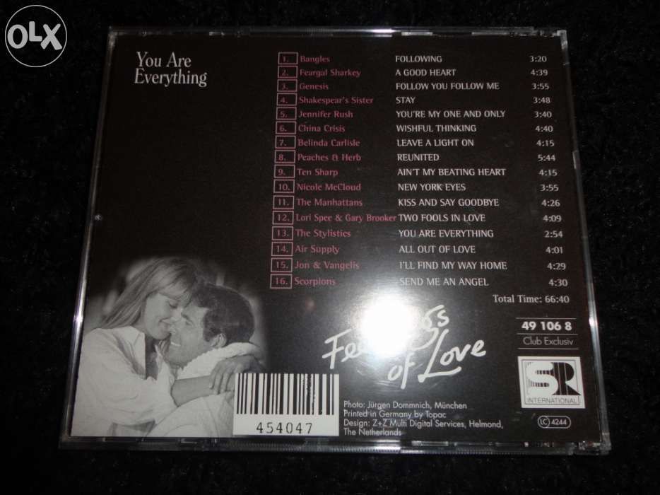 CD's Feelings Of Love