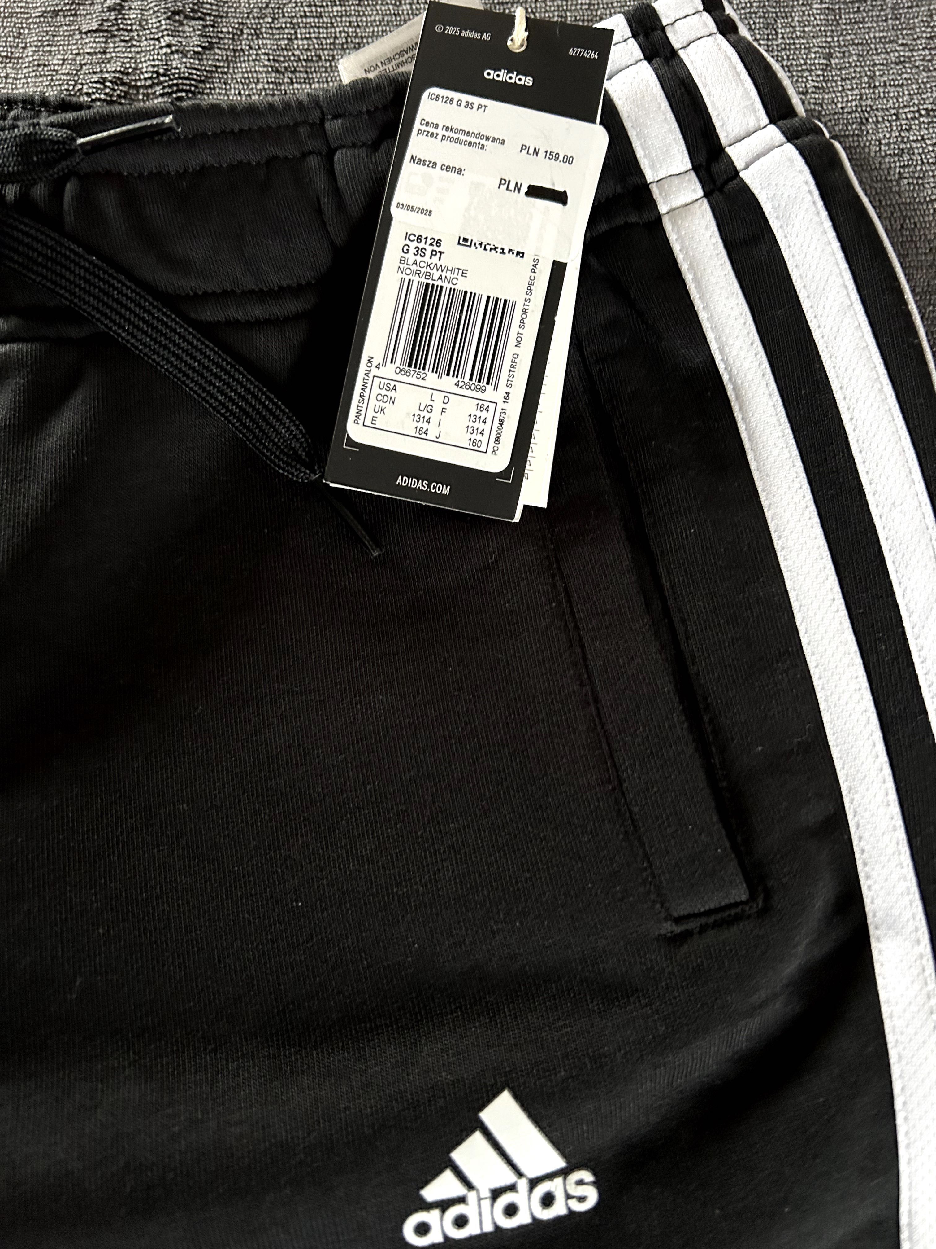 Spodnie dresowe Adidas roz 164
