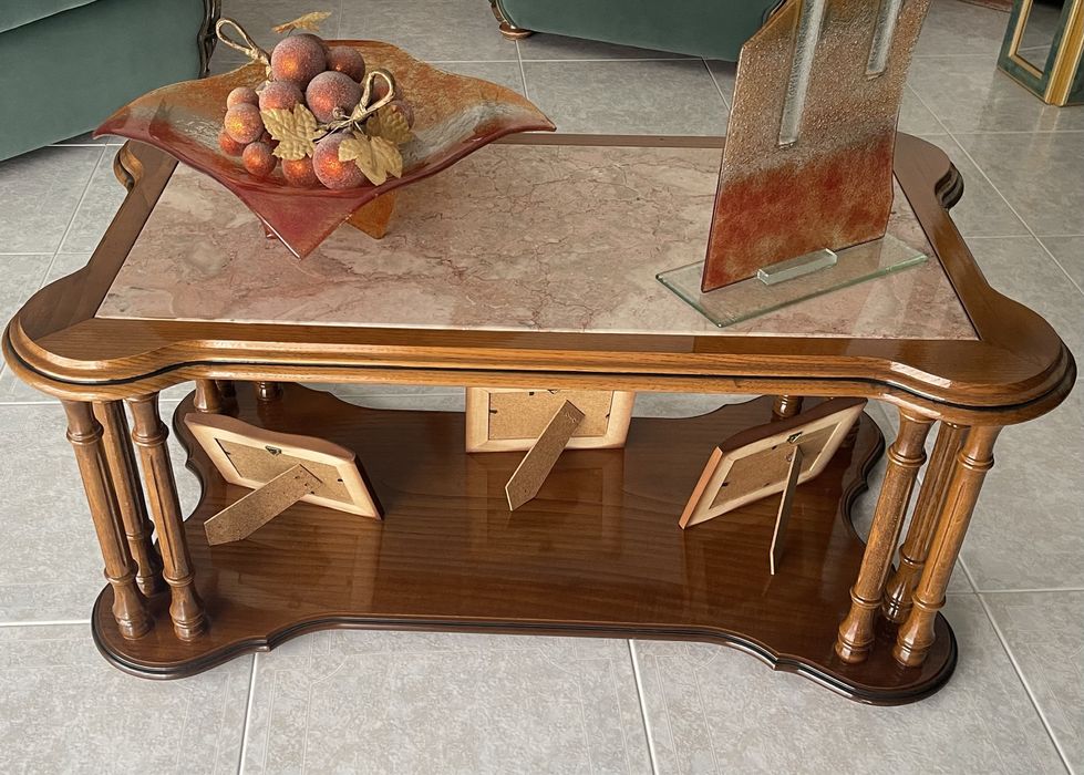 Mesa centro de madeira