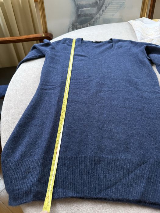 Sweter kaszmir S/M granat